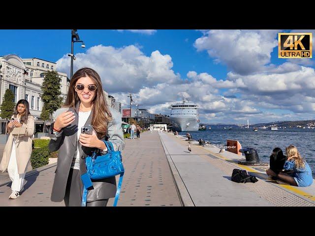 Exploring Galataport Istanbul Turkey - Cruise Port 4K Walking Tour