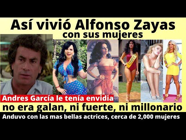 así vivió Alfonso Zayas con sus mujeres | Sus compañeros no entendian porque tenía tanta suerte