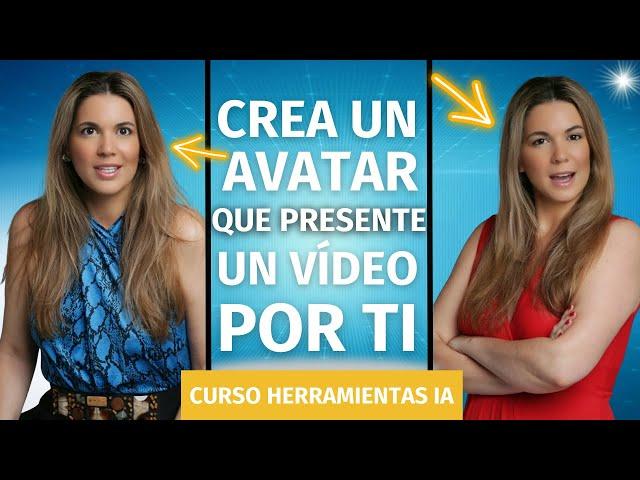 Crea un AVATAR que hable y presente por ti en los vídeos | Curso Herramientas IA | Clase 2