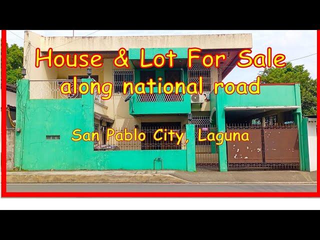 HOUSE and  LOT for SALE ( PROP# 188) 180 SQM, SAN PABLO CITY, LAGUNA