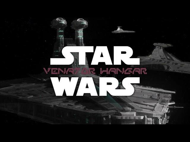 Venator Hangar - Star Wars Ambience (Engine Rumble Brown Noise / Clone Chatter / Starfighters)