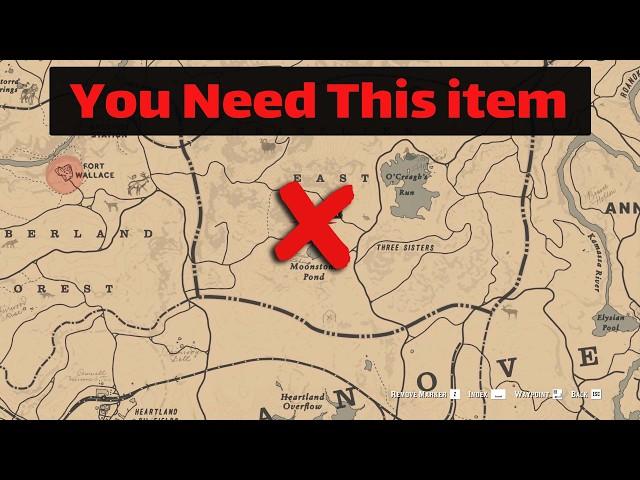 A very powerful and important item that you can obtain at the beginning of the game - RDR2