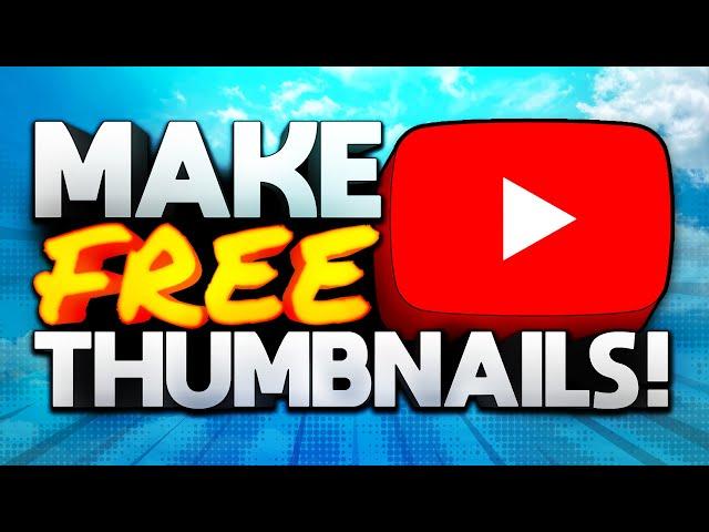 How To Make Thumbnails For FREE (Pixlr Tutorial) Make A Thumbnail For YouTube FREE WITHOUT Photoshop