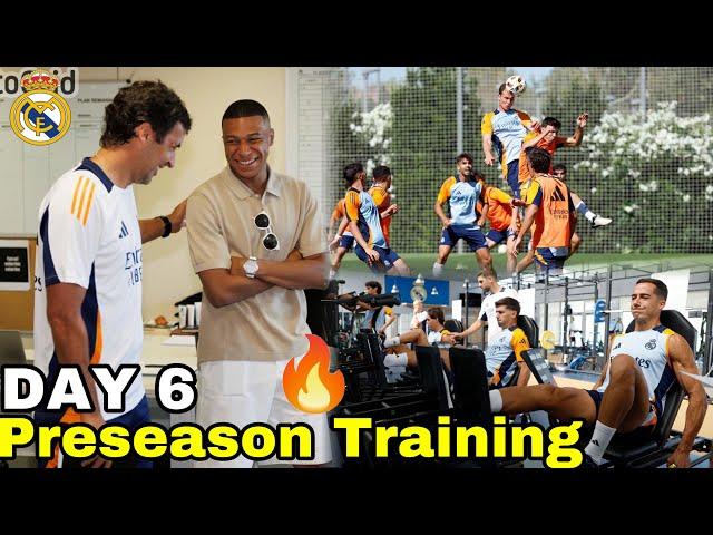 KYLIAN MBAPPE MEETS RAUL!Real Madrid Preseason Training with Crazy Drills | Pintus & Ancelloti