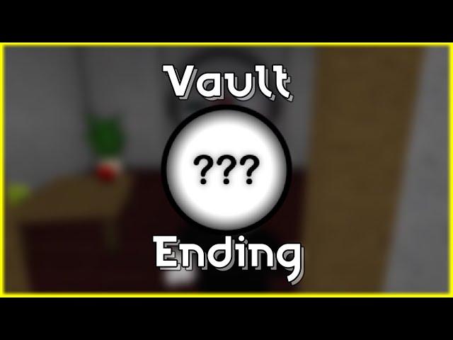 How to get "Vault" Ending in Easiest Game on Roblox