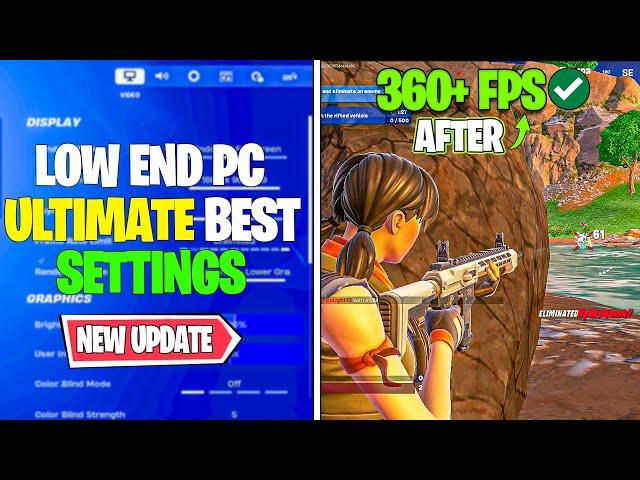 How to Fix Micro Stuttering/Freezing/Lag In Fortnite Chapter 5 Season 2  (Low-End PC/Laptop)