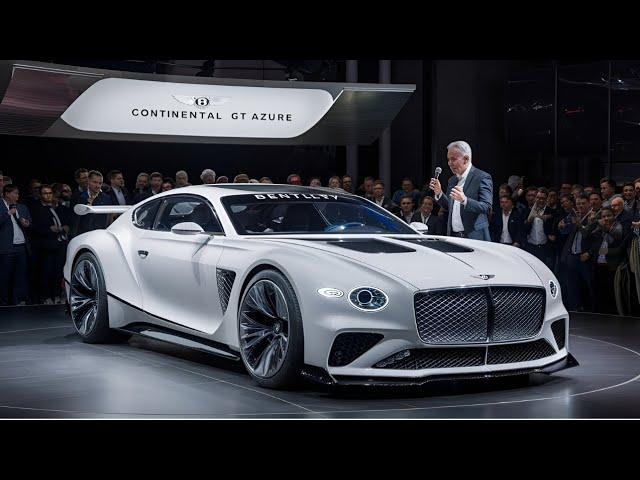 First Look at the 2025 Bentley Continental GT Azure: A New Era of Elegance.!