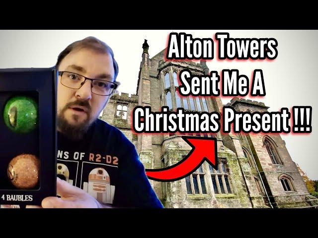 Alton Towers Sent Me A Christmas Present 