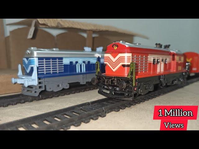 Modefied Centy Indian Passenger train Locomotive | Rail king and Centy toy train