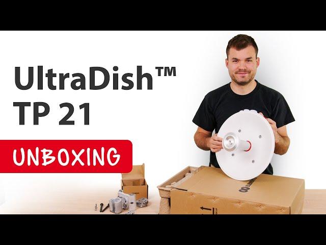 RF elements UltraDish™ TP 21 Unboxing