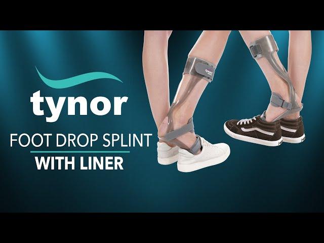 Tynor FOOT DROP SPLINT WITH LINER (D43) for supporting the ankle and foot in all foot drop condition