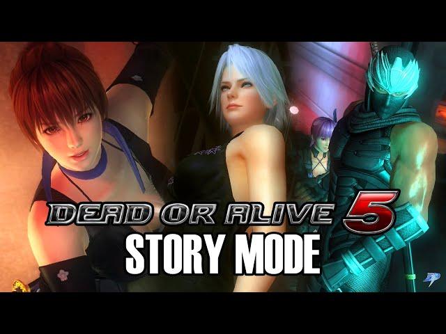 Dead or Alive 5: Last Round | Full Story Mode (No Commentary) | PS4 Pro