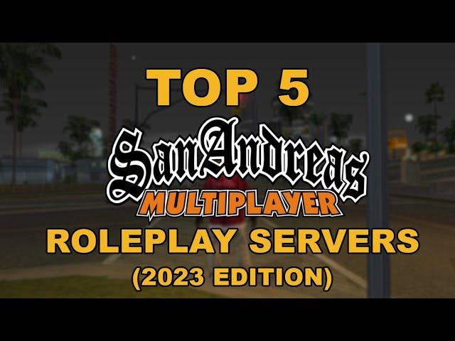 Top 5 English SAMP Roleplay Servers (2024 EDITION)