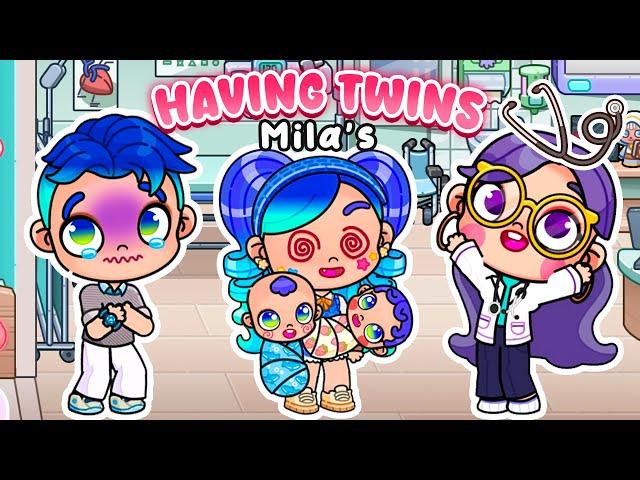  MILA'S HAVING TWINS!  | Adorable Twins Were Born  || Avatar World | PAZU