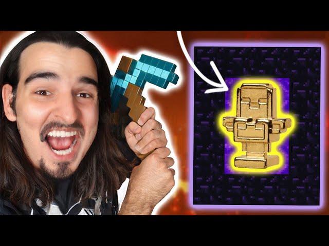 Nether Portal Mining Kits! (RARE Gold Treasure!)