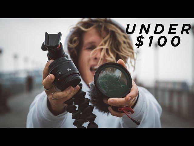 4 Filmmaking MUST Have BUDGET Accessories! (UNDER 100!)