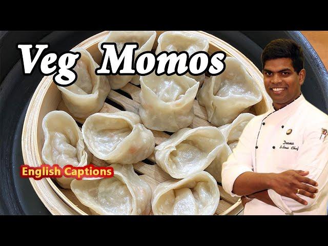 Veg Momos Recipe in Tamil | வெஜ் மோமோஸ் | How to make Momos at Home | CDK#196 | Chef Deena's Kitchen