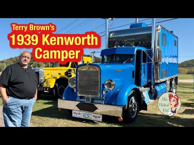 Terry Brown's Custom 1939 Kenworth Truck-Camper Tour