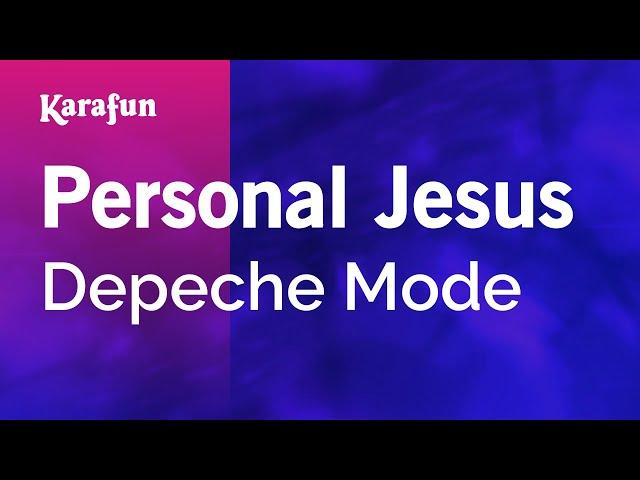 Personal Jesus - Depeche Mode | Karaoke Version | KaraFun