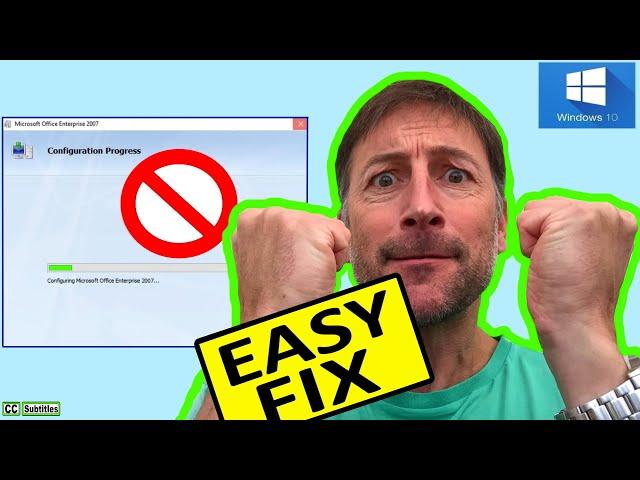 How to fix MS Office Configuration Progress every time Word or Excel Starts Windows 10