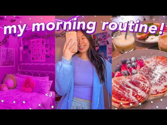 MY PRODUCTIVE SCHOOL MORNING ROUTINE: my 6 am school morning routine, a productive morning with me:)