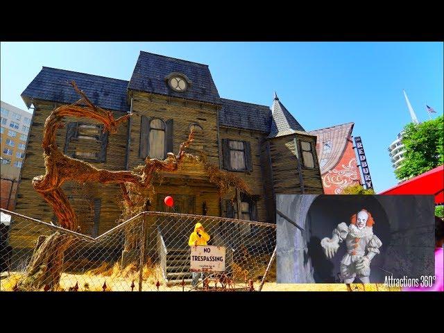 [4K] The IT Experience - Haunted House Attraction - Hollywood - Highlights