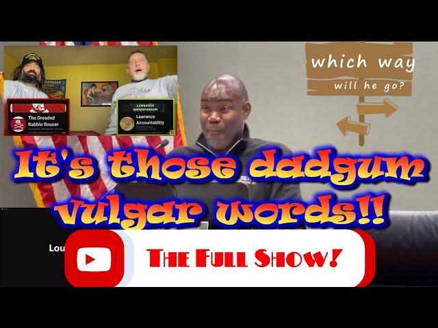 THE FULL CITY SHOW! "It's those dadgum vulgar words!!!" @dr.justinspiehs @lawrenceksvideo