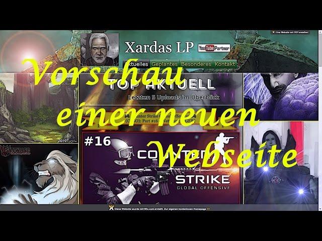 Xardas LP - Preview of a new Website [GER]