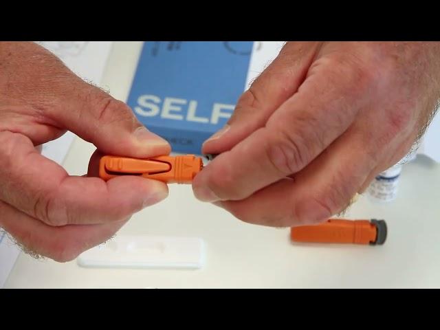 How to use a SELFCHECK blood test