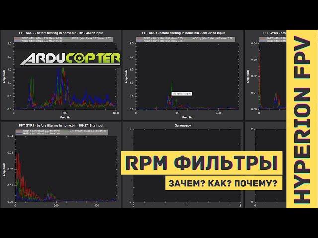 RPM filtering. Setting up in Ardupilot Arducopter
