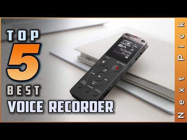 Top 5 Best Voice Recorders Review in 2024