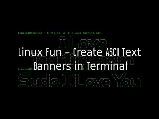 How to get Custom Linux Terminal Header ASCII art (Any Linux Distro)