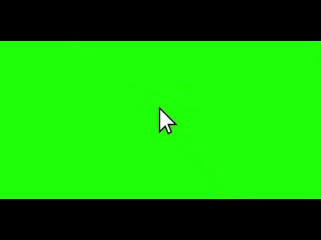 green screen computer arrow with click sound effect - NCS Sounds EFX