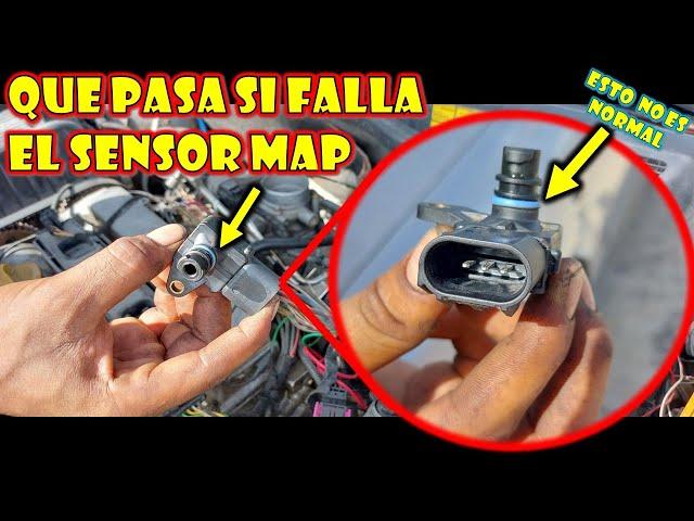 SENSOR MAP QUE PASA SI FALLA - SENSOR MAP SINTOMAS DE FALLAS Y SOLUCIONES