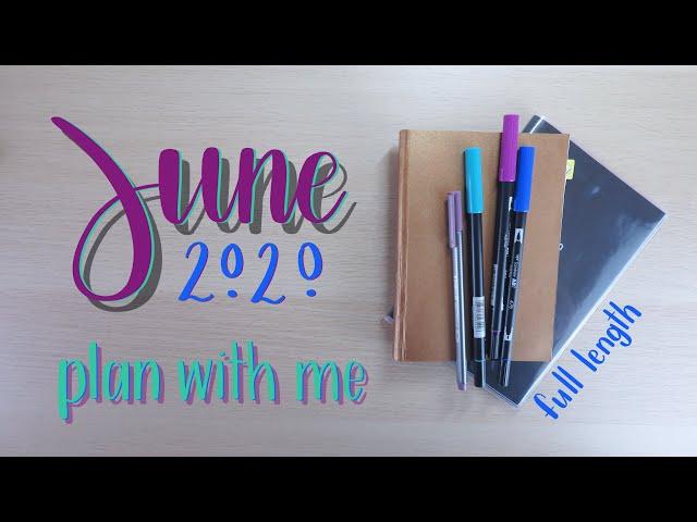 Plan With Me | June 2020