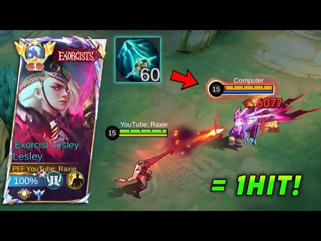 LESLEY NEW 1 HIT BUILD IS HERE!! (MUST TRY!)