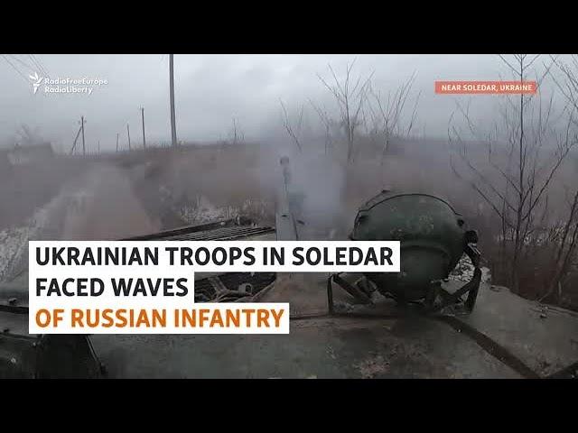 Ukrainian Troops In Battle For Soledar Faced Waves Of Russian Infantry