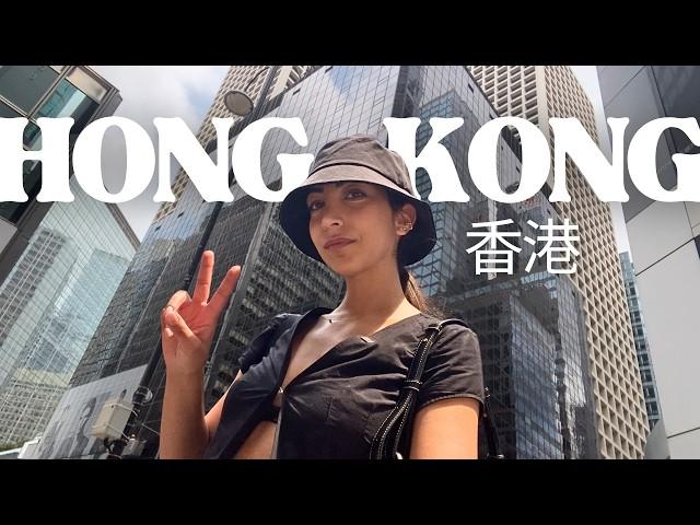 HONG KONG Vlog  |  First 24H Exploring Kowloon, Hong Kong Island & Dim Sums 