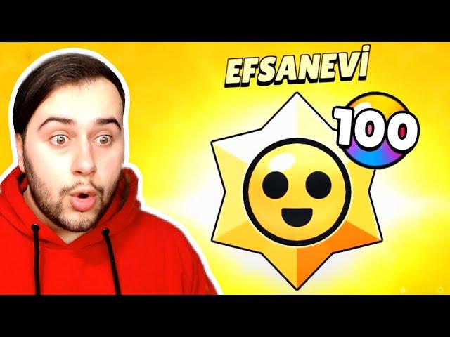 ZENGİN VE FAKİR HESABA 100 TANE ÜCRETSİZ STAR HEDİYESİ GELDİ  - BRAWL STARS