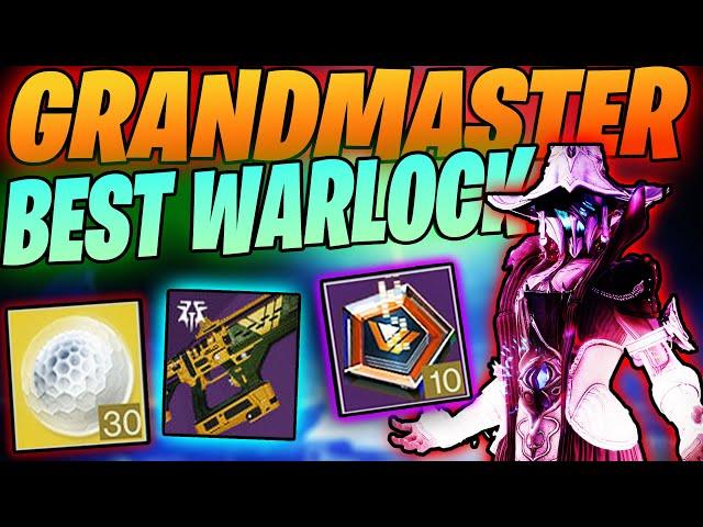 BEST GRANDMASTER Warlock Build You Should Use (BEST GM Warlock Build Destiny 2)