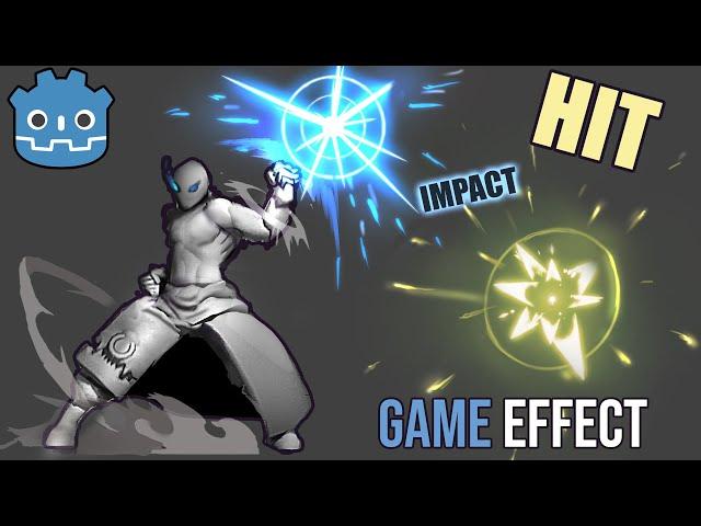 GODOT 4 - Hits and Impact Effects Tutorial