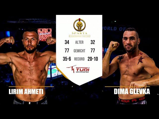 SPARTA 4.0 | Multiversum Schwechat 27.04. | AHMETI vs. GLEVKA - Weltergewichts-Duell 77 KG