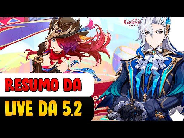 NEUVILLETTE DE VOLTA, NOVA ÁREA E MUITO MAIS! RESUMO DA LIVE DA 5.2