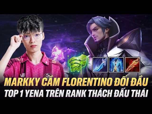 Markky Cầm Florentino Đối Đầu Top 1 Yena Cực Hay Trên Rank Thách Đấu Thái