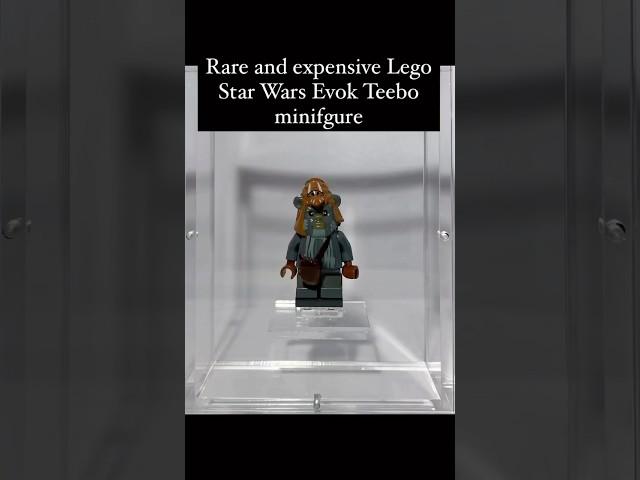 Rare and expensive Lego Star Wars Ewok Teebo minifigure #lego #legostarwars #starwars