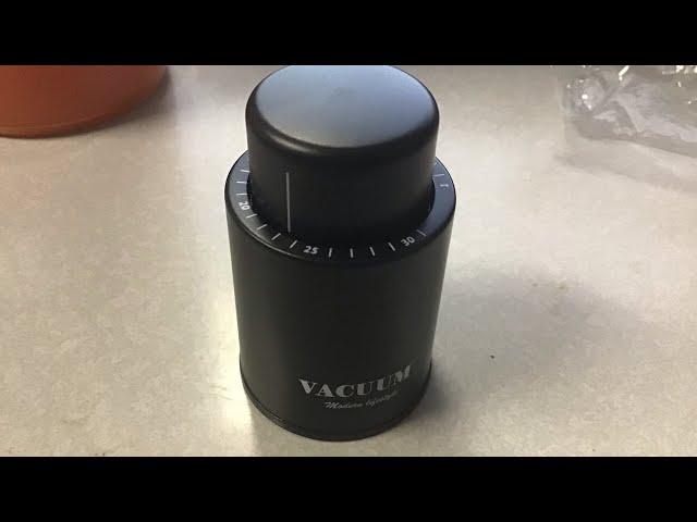 Wine Bottle Vacuum Seal Stoppers Review