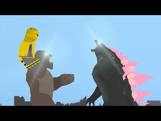 Godzilla and kong special move