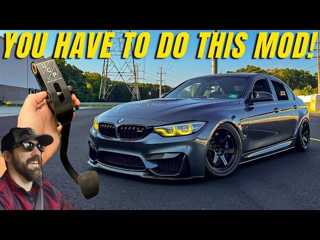 The BEST Mod For Your MANUAL BMW M3 - Ultimate Clutch Pedal/UCP