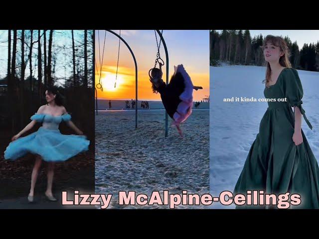 Lizzy McAlpine- ceilings TikTok Trend Compilation (Sped up)