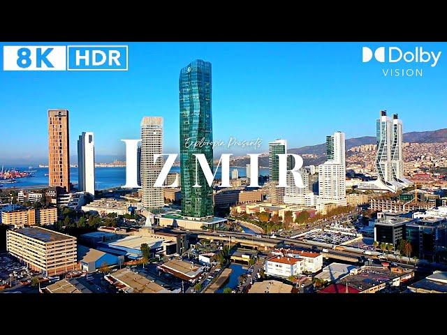 Izmir, Türkiye  in 8K ULTRA HD HDR 60 FPS Video by Drone